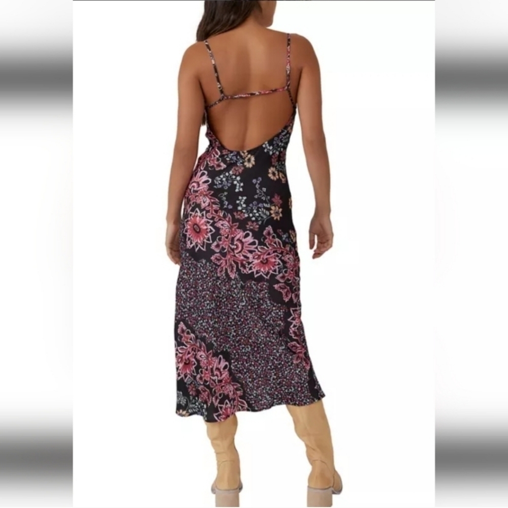Free People Your Better Side Midi Black Combo Size Small NWT - Picture 10 of 14